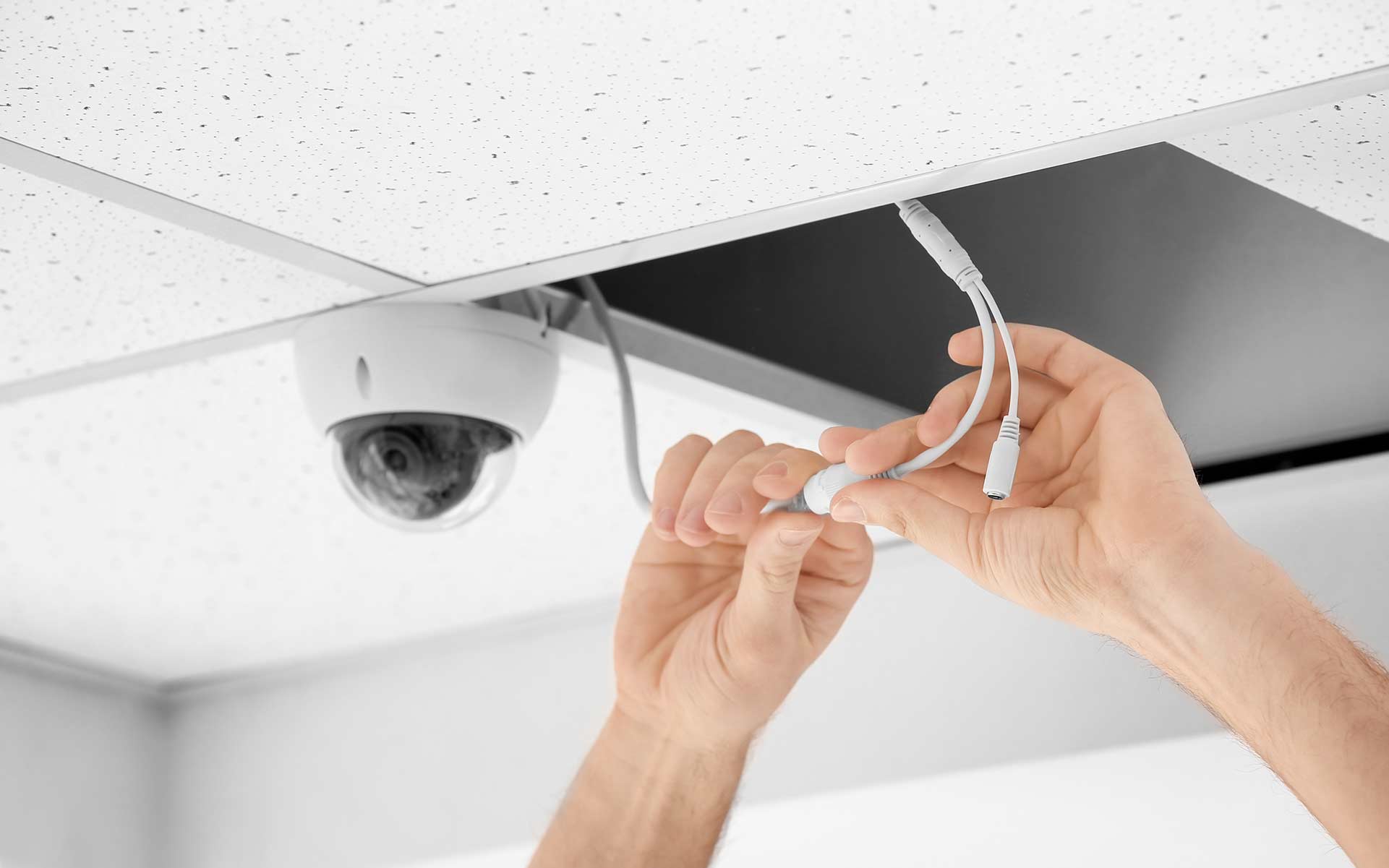 A2B Electrical's electricians can wire up CCTV cameras for properties in West Kilburn and the local area. 